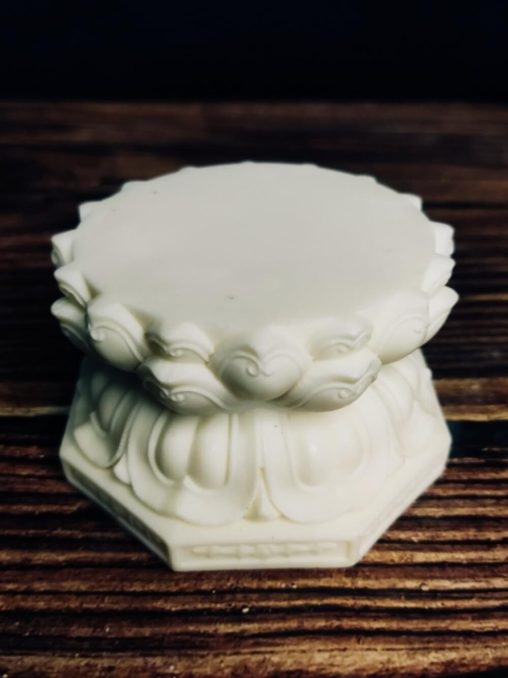 9.5cm Buddha Statue Lotus Base Buddha Utensils Living Room Decoration