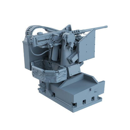 1/48 Model Upgrade Parts 12.7mm M2HB Machine Gun Group for US M1A1 Abrams MBT