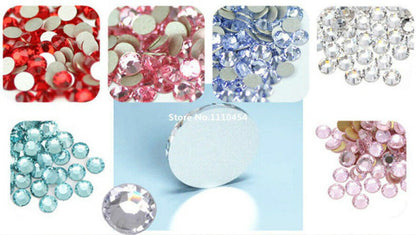 5D DIY Round Diamond Painting Cross Stitch Kits Rhinestones Embroidery Lily Vase