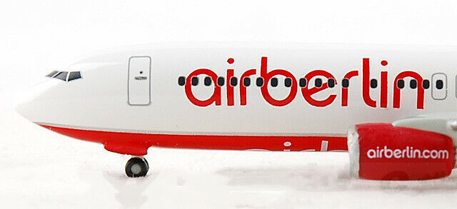 1:500 Herpa Air Berlin BOEING 737-800 Passenger Plane Diecast Aircraft Model