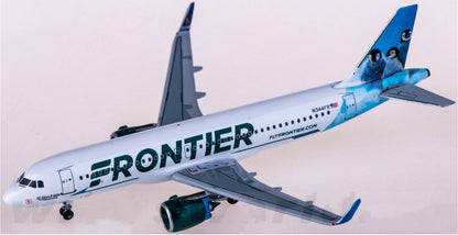 1:400 AeroClassics Frontier AIRBUS A320neo Passenger Airplane Diecast Model