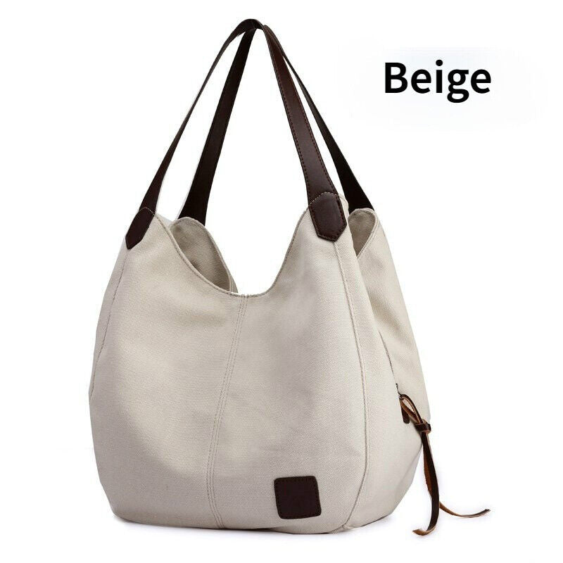 Shoulder Bag Women Capacity Ladies Hand Bags Vintage PU Leather Women Bag