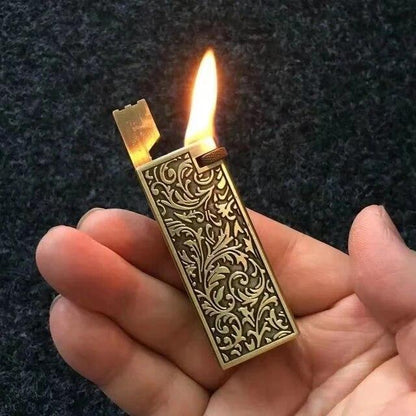 Kerosene Brass Vintage Lighter Collectable Cigarette Pipe Lighter Cigar Torch