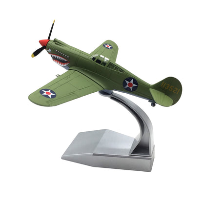 1/72 Scale American P40 Fighter P-40 Fighter Alloy Aircraft Model Display i