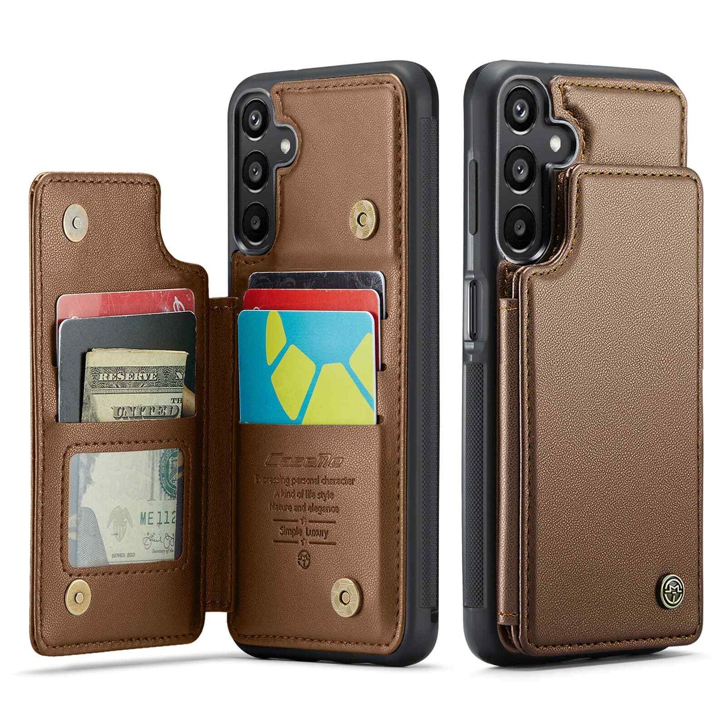 For Samsung Galaxy A16 Wallet Case with Card Holder for Women Men RFID Blocking