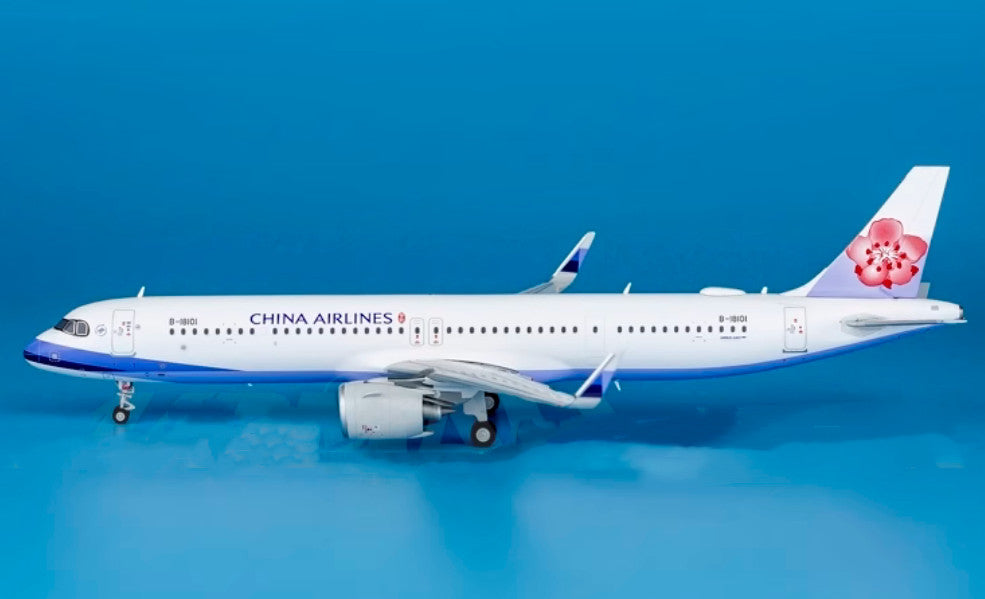1:200 JC Wings CHINA AIRLINES AIRBUS A321neo Passenger Airplane Diecast Model