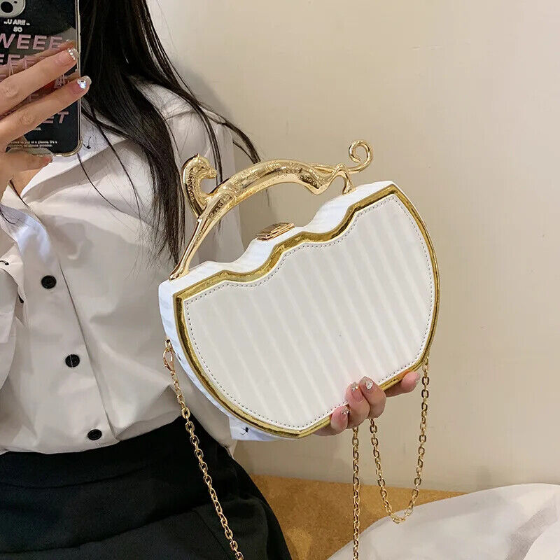 Women's Handbag Fashion Chain Crossbody Bag Box Ladies Shoulder Purse