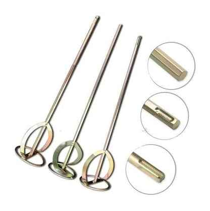 Paint Stirring Rod S-Type Mixer Drill Handheld Cement Plaster Mortar Mixing Tool