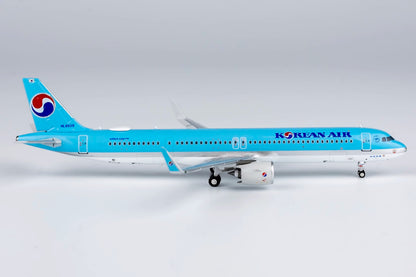1:400 NG Model KOREAN AIR AIRBUS A321neo Passenger Plane Diecast Aircraft Model