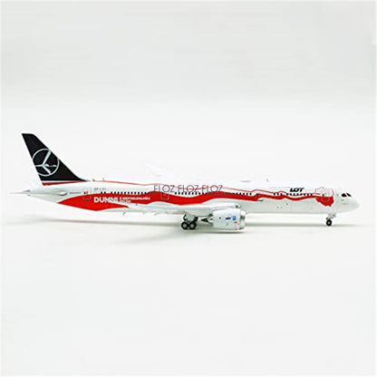 JCWings LOT POLISH AIRLINES for BOEING 787-9 SP-LSC FLAPS DOWN 1/400 plane model