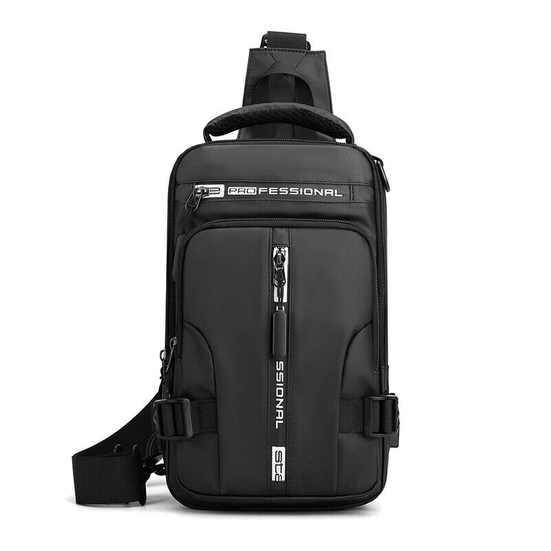 Men Nylon Backpack Cross body Shoulder Bag Male Messenger Chest Bags New