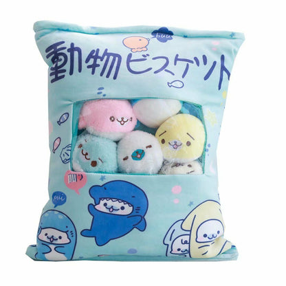 Plush Toy Cartoon Pillow One Bag Biological Cushion San-x Sumikko Gurashi Corner