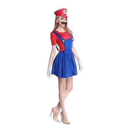 Cosplay Disfraz De Super Mario Traje De Para Adultos Y Niã±os Fiesta De Hallowee