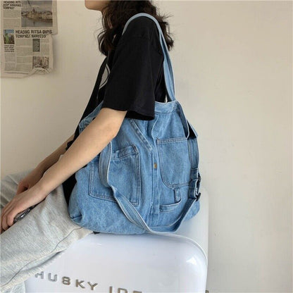 Denim Shoulder Hand Bag Woman Shoulder Bag Crossbody Jeans Bags Women Handbags