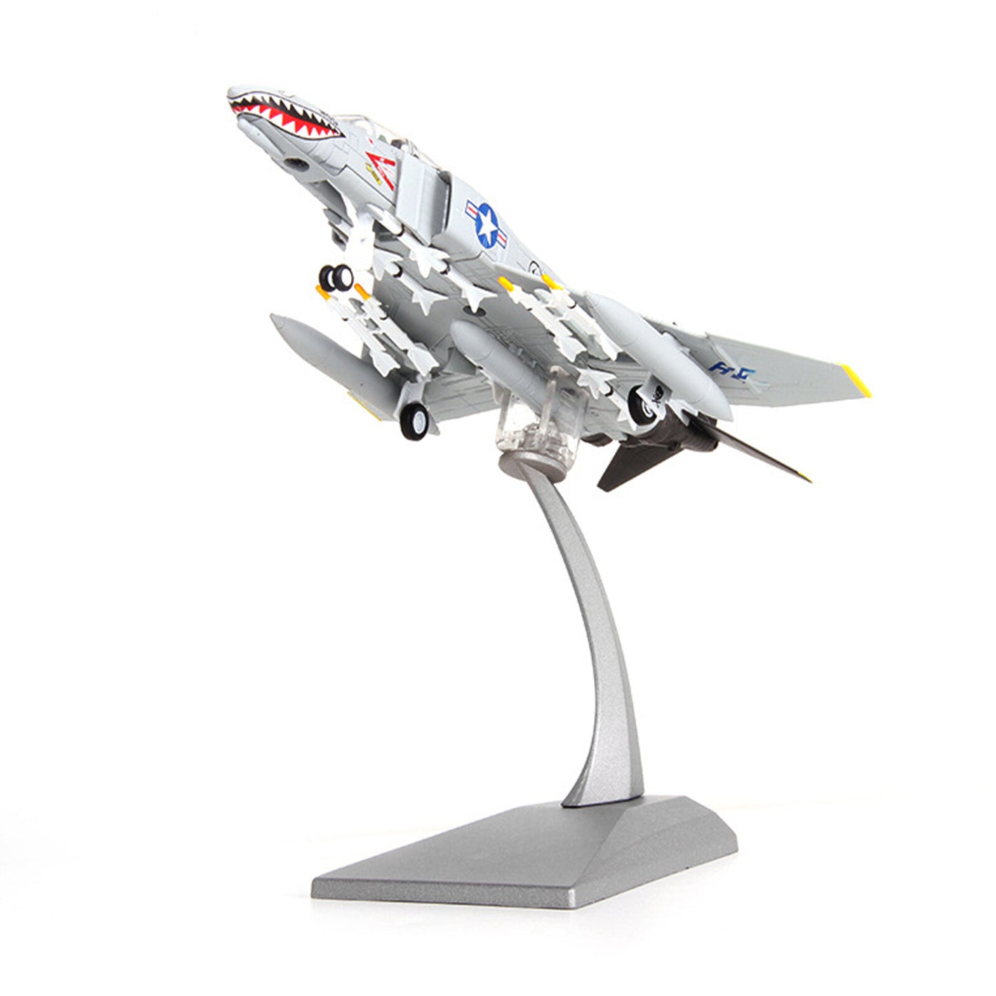 1:100 American F-4C Ghost Attack Aircraft Alloy Fighter Model Aircraft Ornaments