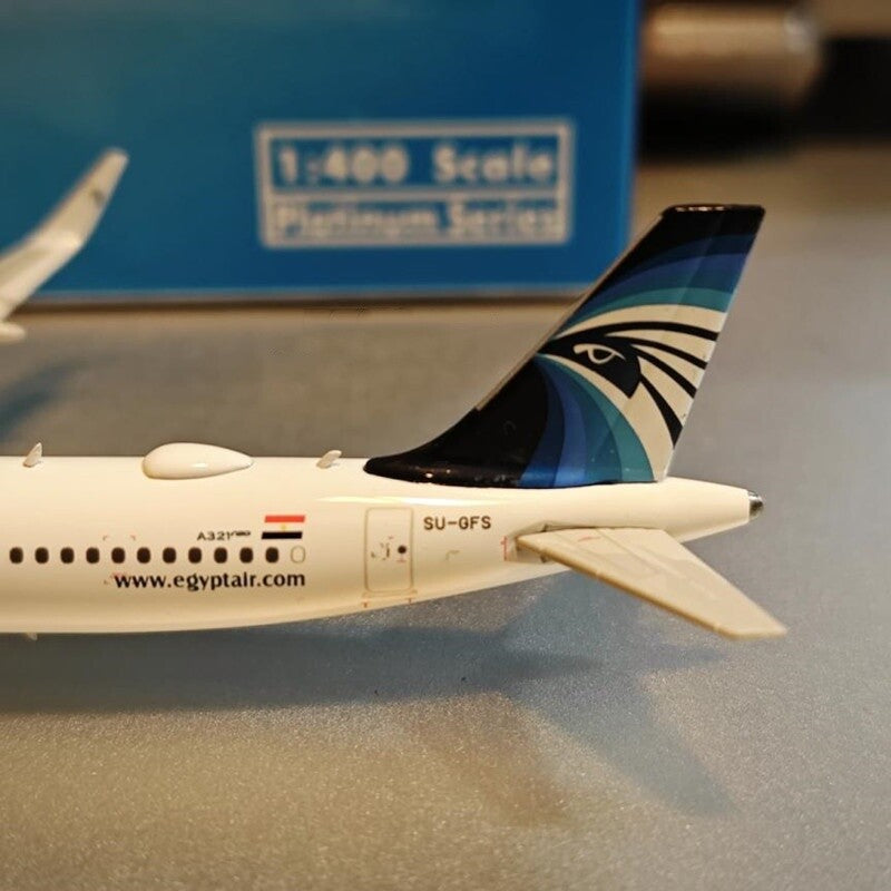 1:400 Phoenix EgyptAir AIRBUS A321neo Passenger Airplane Diecast Aircraft Model