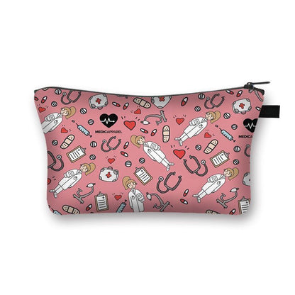 Women Cosmetic Bags Travel Storage Handbags Makeup Bag Toiletry Purse 15*21*13CM