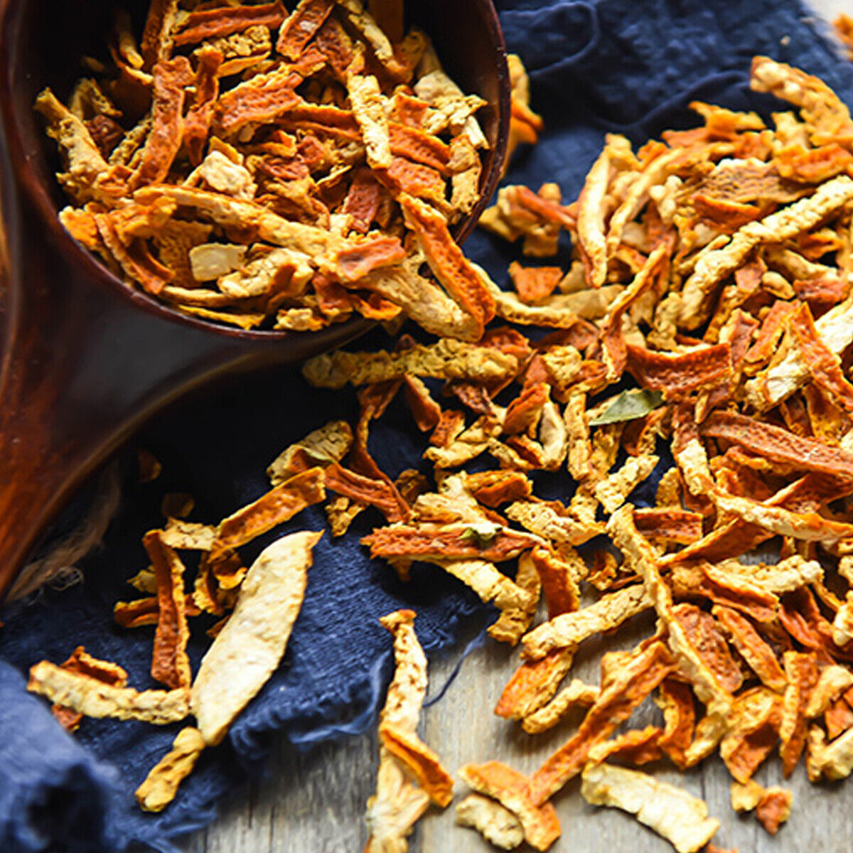 Fruit Tea Dried Orange Peel To Make Syrup of Plum Relieve A Cough Health Care