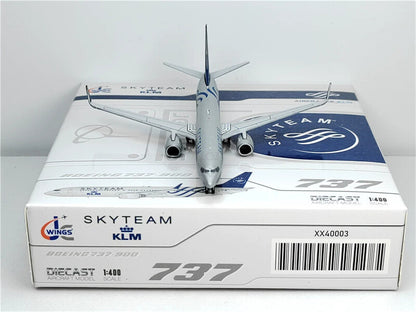 JC Wings KLM Skyteam for Boeing 737-900 PH-BXO 1/400 Aircraft Pre-built Model