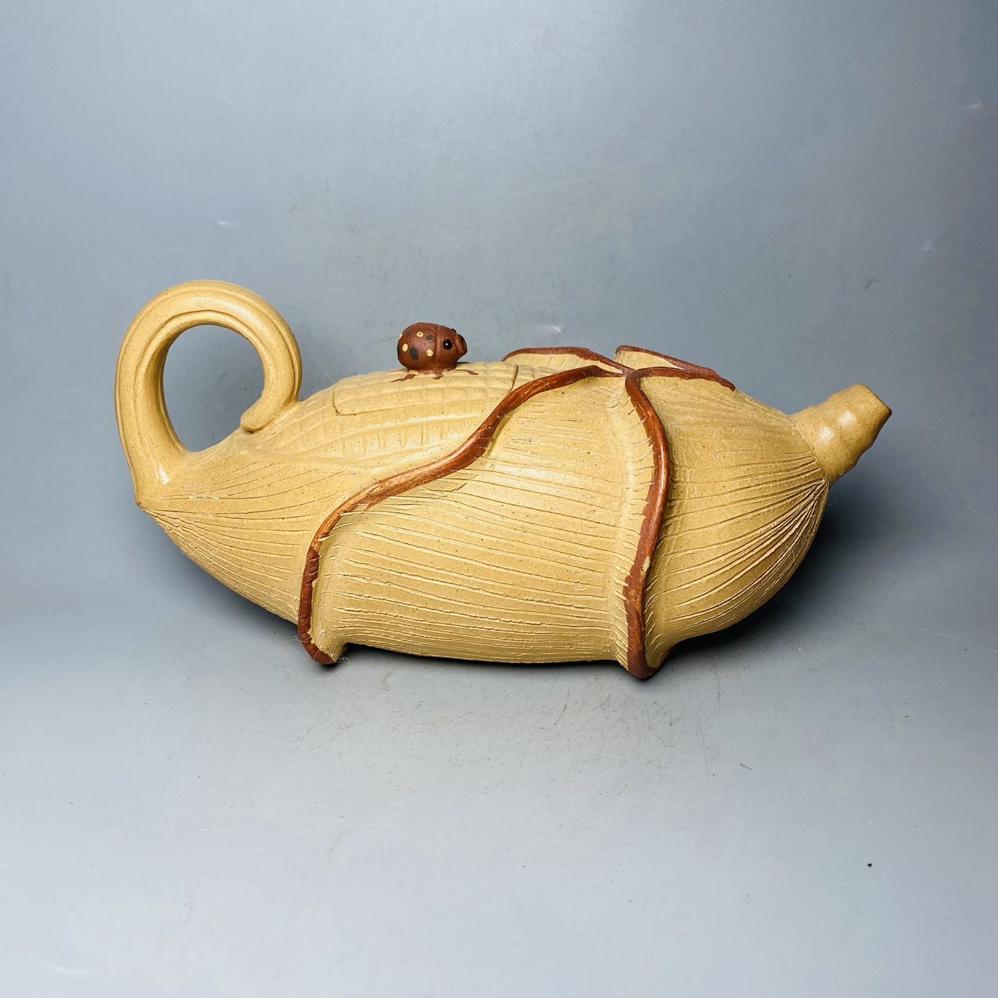 Vintage Chinese Yixing Purple Clay Teapot Zisha Ceremony Exquisite Teaware Art