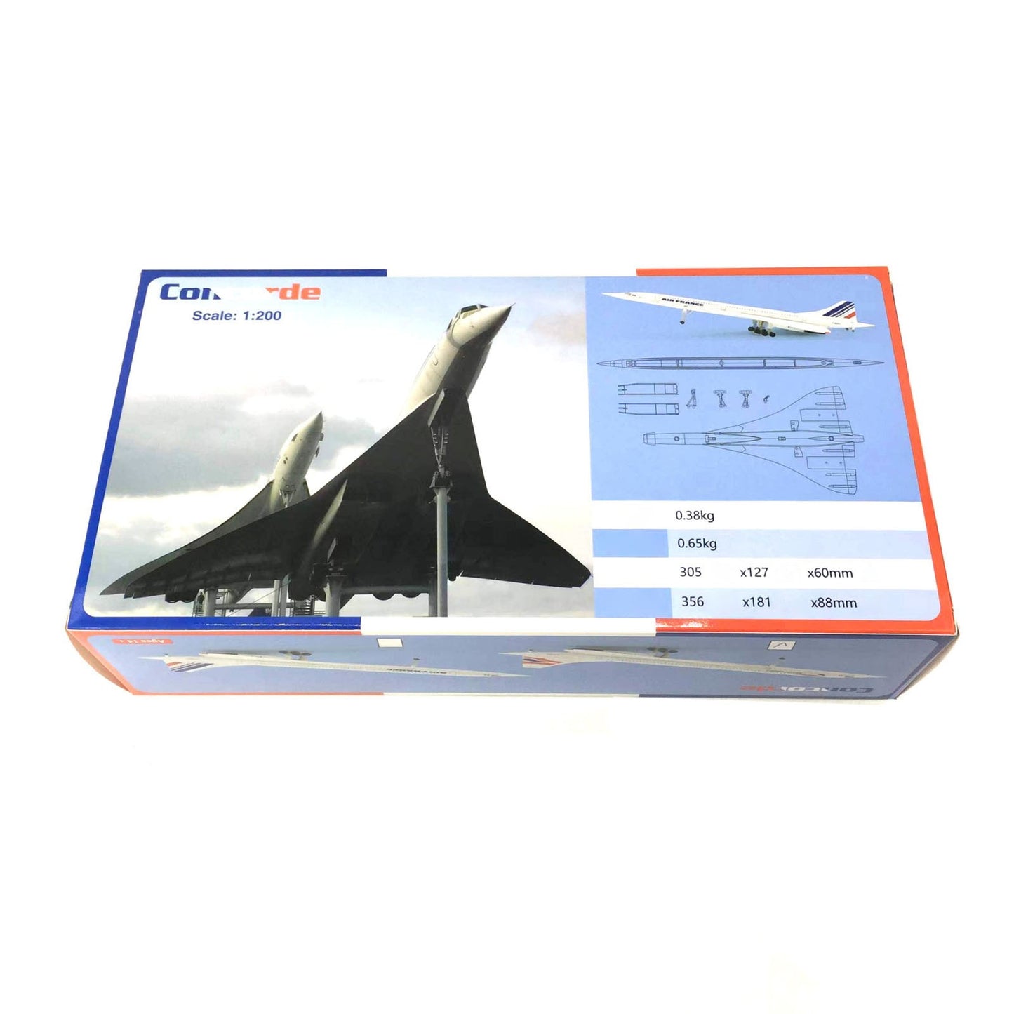 1/200 British Airways F-BVFB Concorde Airplane Model Aircraft Plane Collection