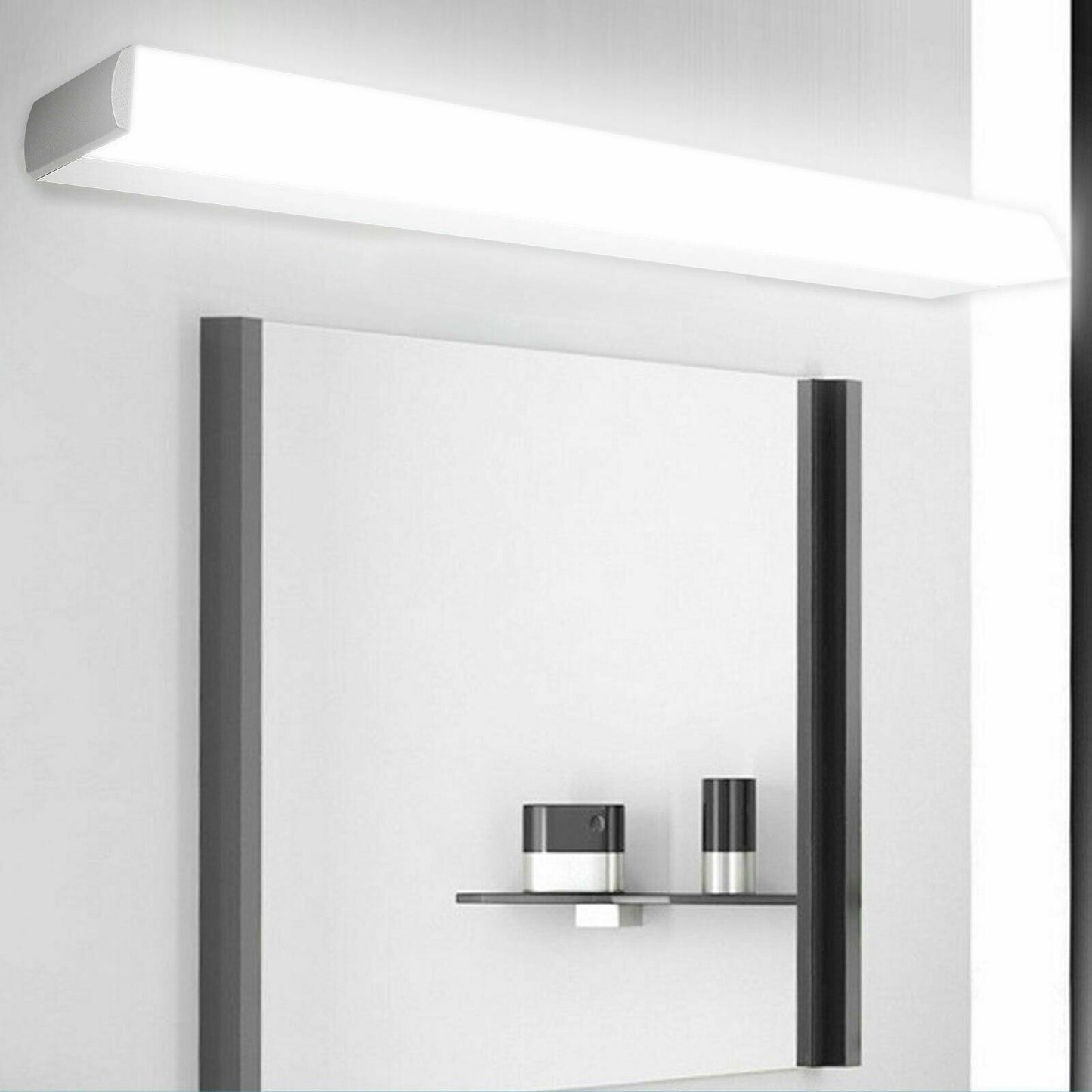 Modern Vanity Front Mirror Toilet Wall Lamp Fixture Bathroom Makeup LED Light