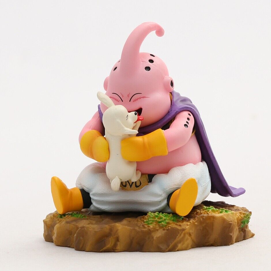 Anime Dragon Ball Majin Buu PVC Action Figure Model Toy Doll Lick The Dog ver