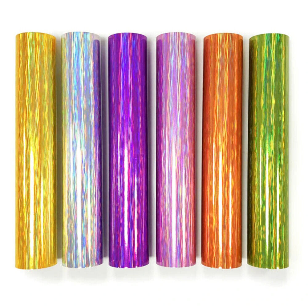 Wall Decoration Sticker Vinyl Craft Holographic Glitter Adhesive DIY Mugs Decals