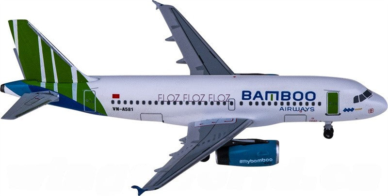 for AeroClassics for Bamboo Airways for Airbus A319 VN-A581 1:400 Aircraft Model