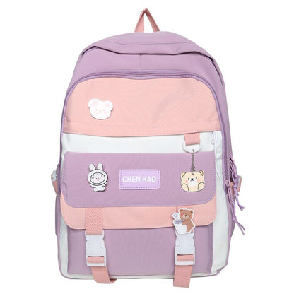 Laptop Backpack Women Bag Ladies Travel School Bag Student Female