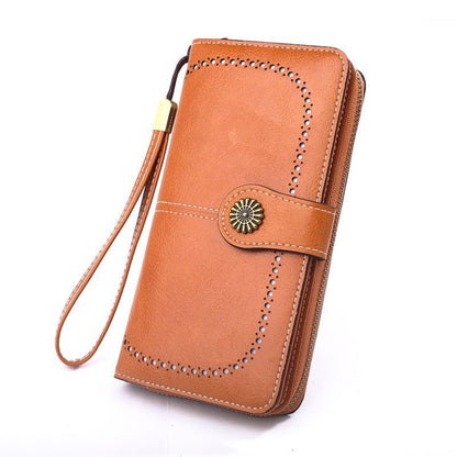 Wallet Synthetic Leather Money Bag Clutch Leisure Purse Style Wallets Long Coin