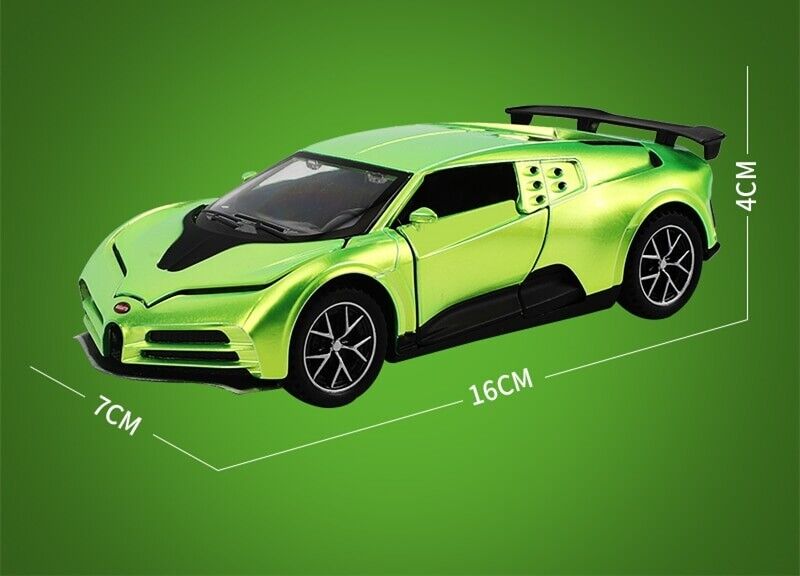 1:32 Bugatti Centodieci Diecast Model Car Toy Vehicle Collection Metal Kids Gift