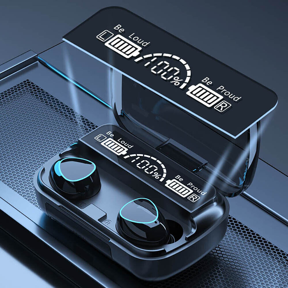 Waterproof Bluetooth 5.1 Wireless Earphones In-Ear Headset Earbuds Headphones