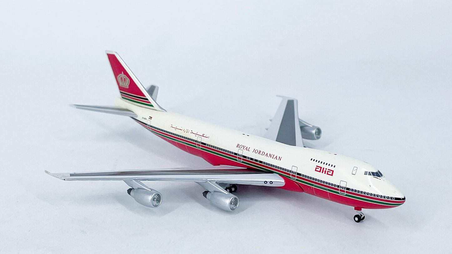 1:500 InFlight ROYAL JORDANIAN BOEING 747-200 Passenger Airplane Diecast Model