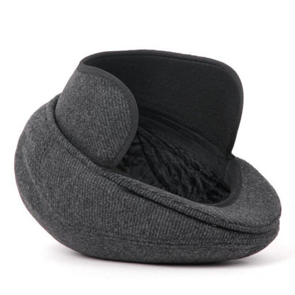 Men's Helmet Cap Newsboy Wool Hat Driving Flat Cabbie Hat Golf