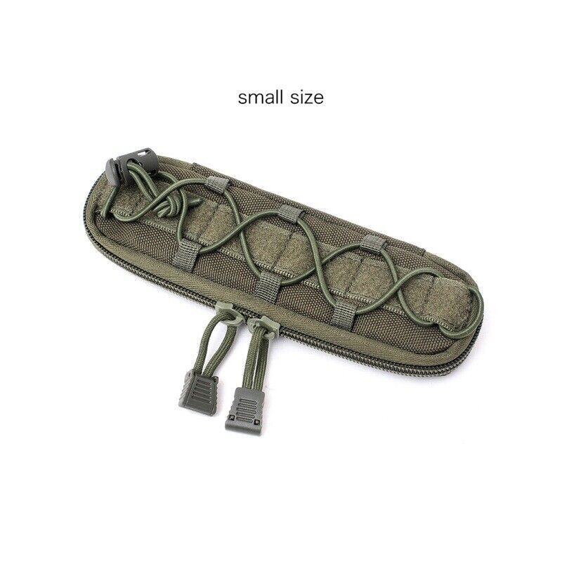 Tactical Molle Knife Bag Outdoor Flashlight Storage Holder Pouch Cover Case Bag