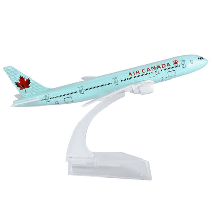 1/400 16cm Air Canada B777 Airplane Model Diecast Aircraft Airliner Collection