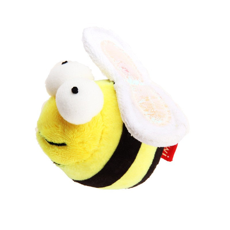 Cats & Dogs' Favorite Sound-Activated Plush Bird - USB Rechargeable Pet Toy