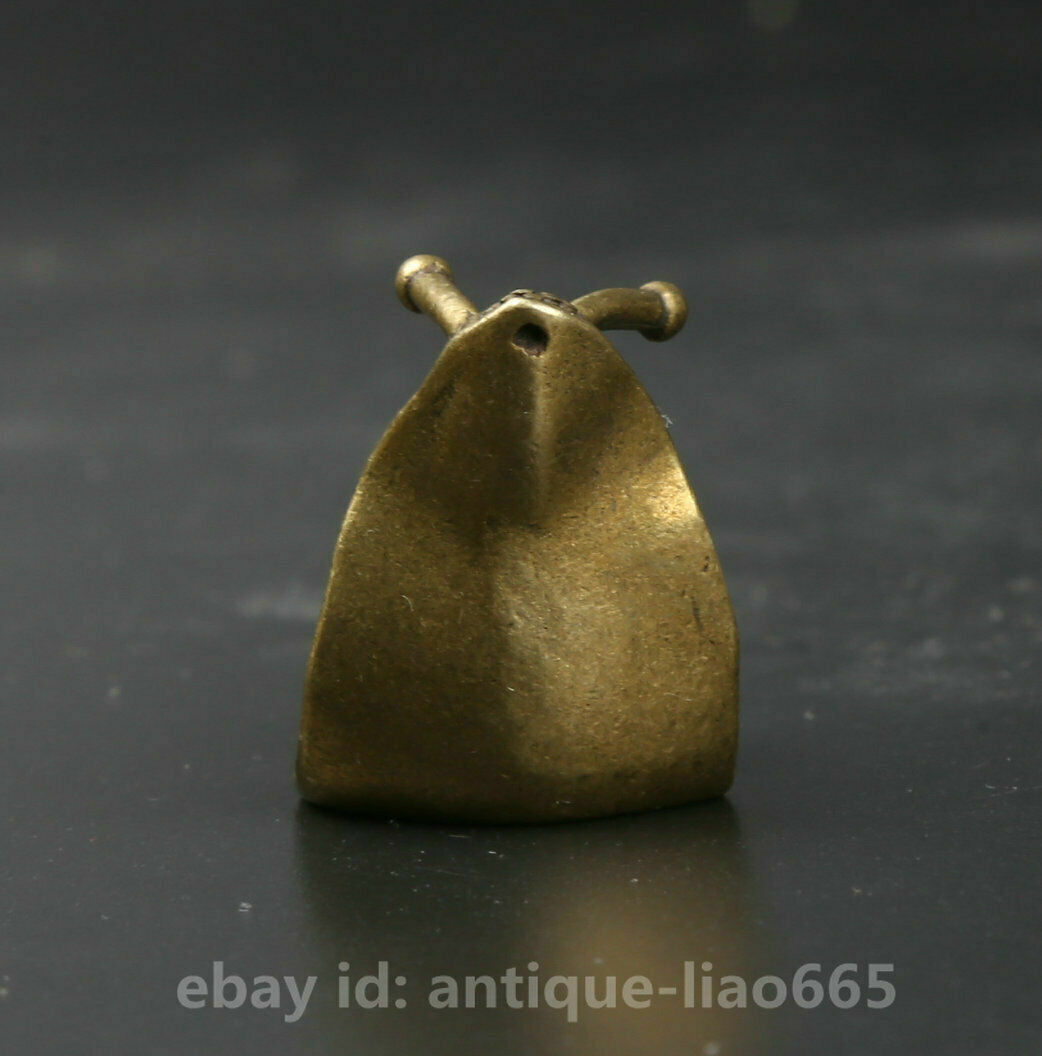 Collection Small Curio Bronze Exquisite Lovable Animal Snail Statue Table Deco