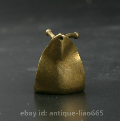 Collection Small Curio Bronze Exquisite Lovable Animal Snail Statue Table Deco