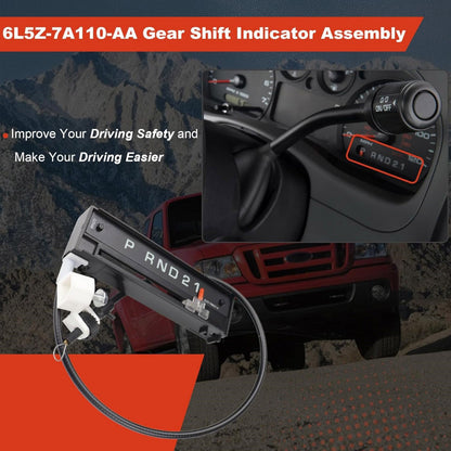 1x 4L5T7B053AA Gear Shift Indicator Selector Cable Clip Replace For Ford Ranger