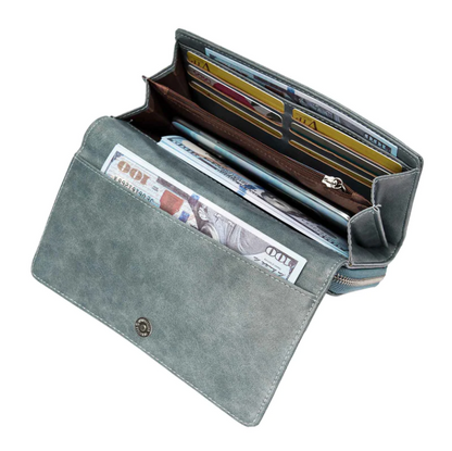 Celela Women Multifunctional Cell Phone Card Holder Clutch Crossbody Wallet Bag