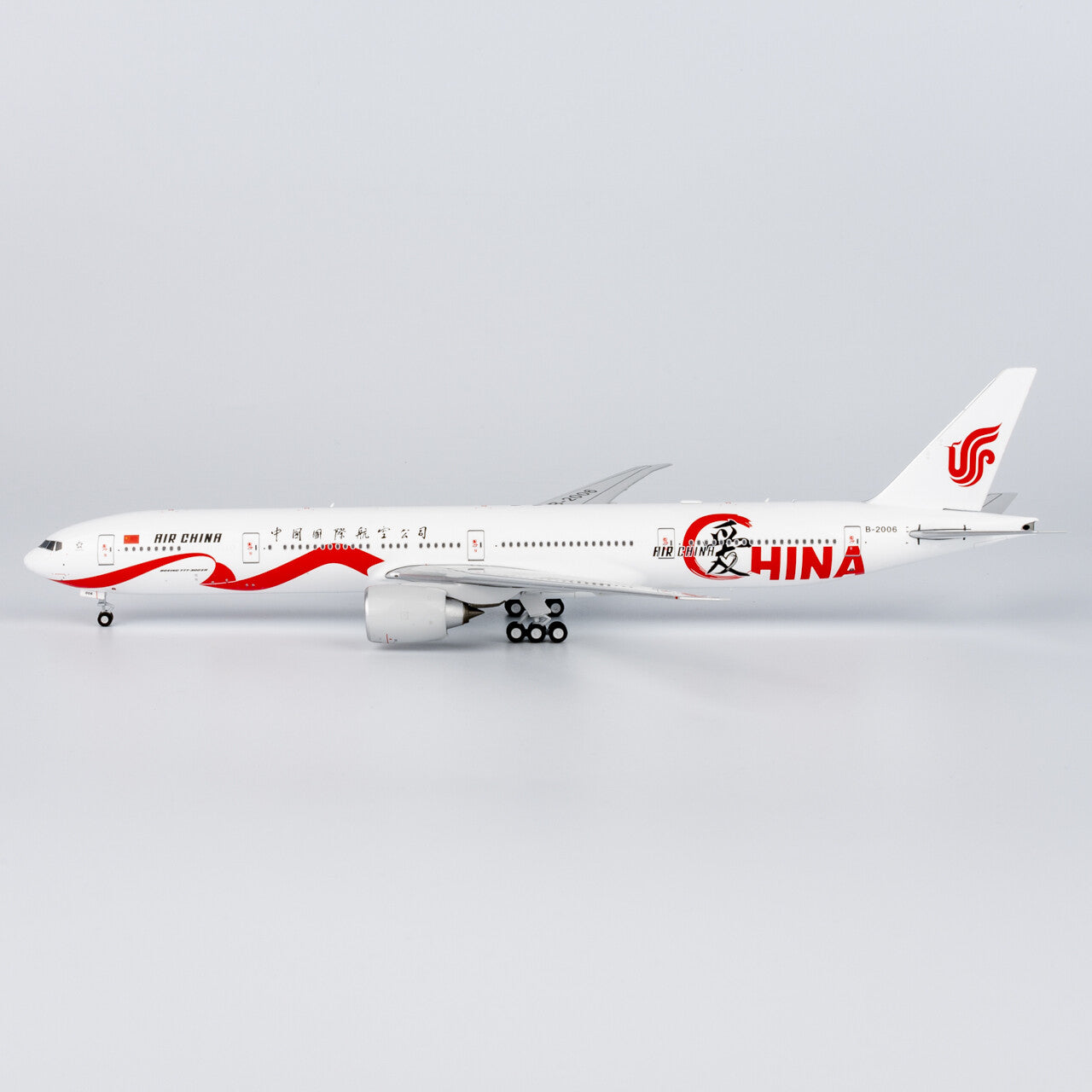 1:400 NGmodels Air China Boeing 777-300ER Passenger Airplane Diecast Model