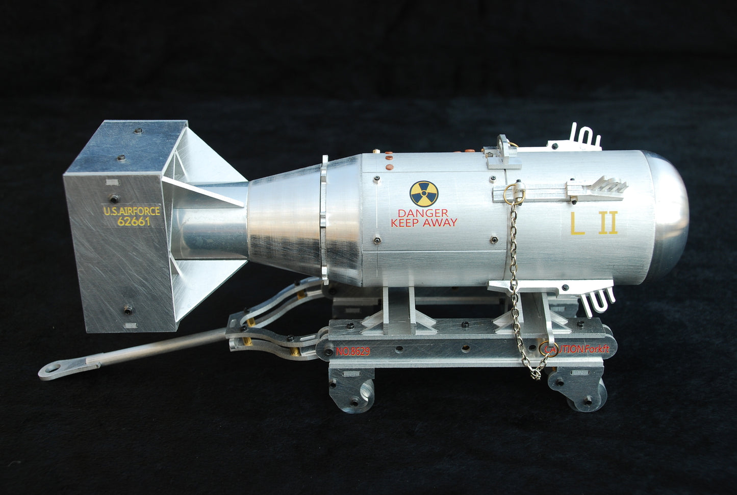 1/12 WWⅡ US ‘The Little Boy The Atomic Bomb’ Assembly Version ALL-METAL Model