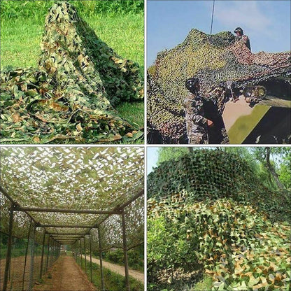 Military camouflage net 210D Oxford cloth hunting courtyard decorations 2-Layer