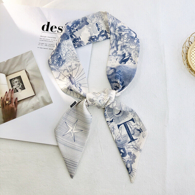 Handbag Handle Ribbon Scarf Band Hair Head Neck Neckerchief Retro Hair Ribbons
