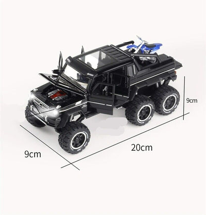 1:28 Mercedes Benz G63 G65 Diecast Model Car Pickup Truck Vehicle Toy Gift 6*6