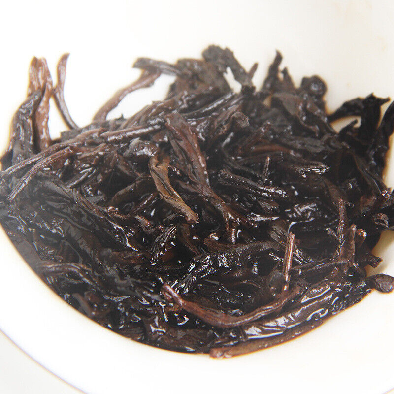 50g Yunnan Ripe Tea Cake Banzhang Pu'er Aged Menghai Ancient Tree Dry Storage Pu