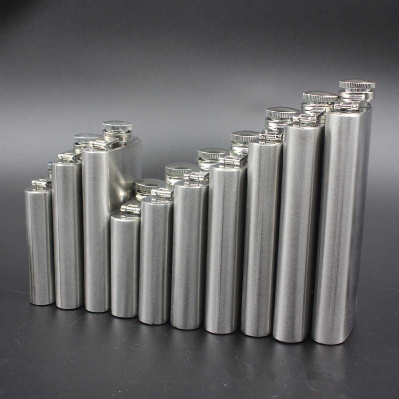 Hip Flask Stainless Steel Flagon High Quality Portable Wine Whisky Pot Drinkware