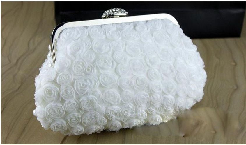 Womens Real Frame Day Clutches Clutch Bags Handbags Famous Silt Pocket Clutch